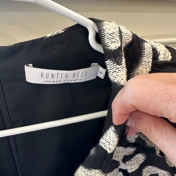 Hunter Bell Leighton Peplum Top - size 4 - Picture 3 of 3